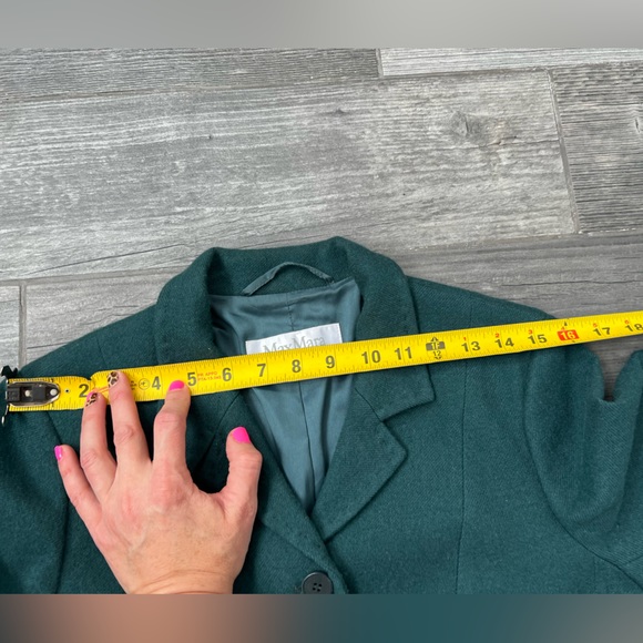 MAX MARA Beautiful Viscose and Nylon Blazer Suit Jacket - Picture 15 of 15